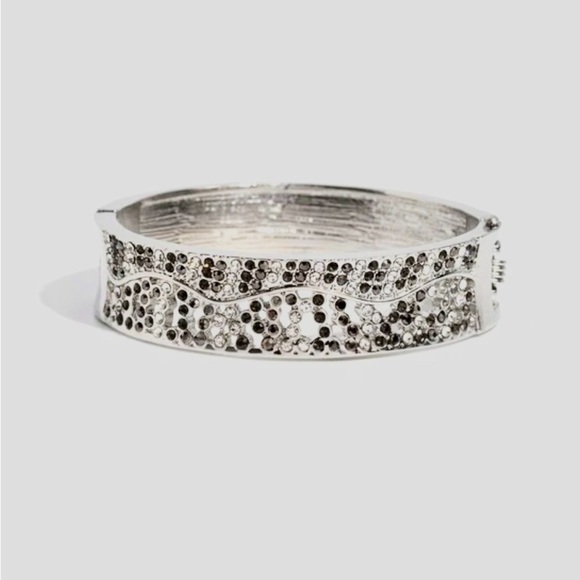 Wavy Whimsy - Silver Bracelet - Picture 2 of 2